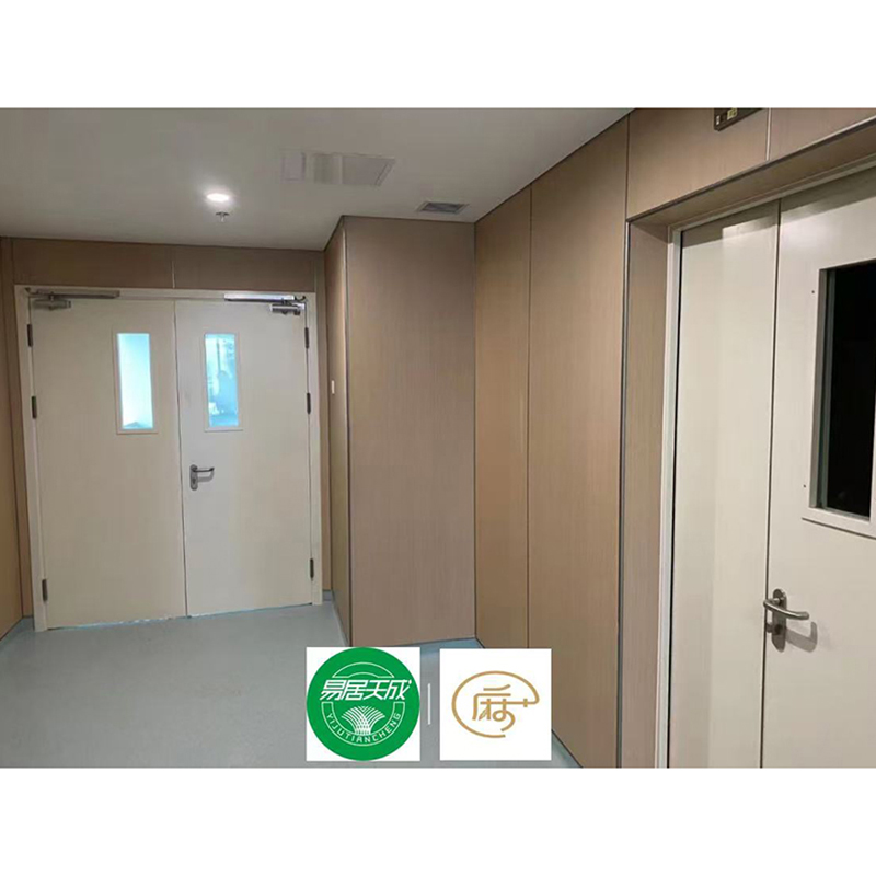 Hospital wall panel decoration