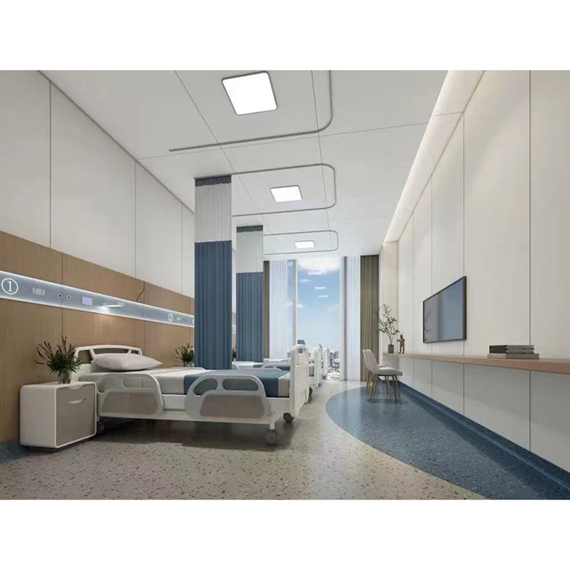 Hospital wall panel decoration
