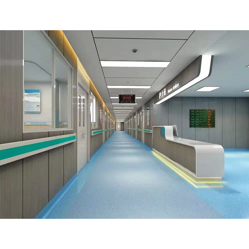 Hospital wall panel decoration