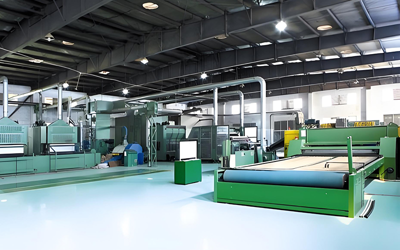 Hemp felt production line